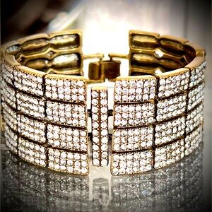 VINTAGE JCrew Rhinestone Bracelet